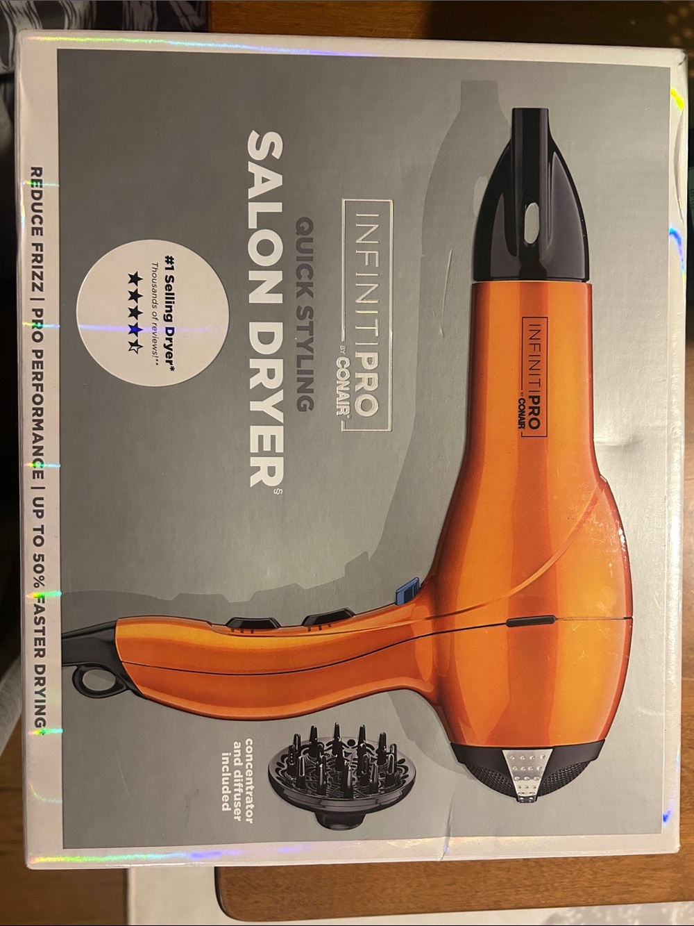 InfinitiPRO by Orange Salon Dryer - Quick Styling Hair Dryer